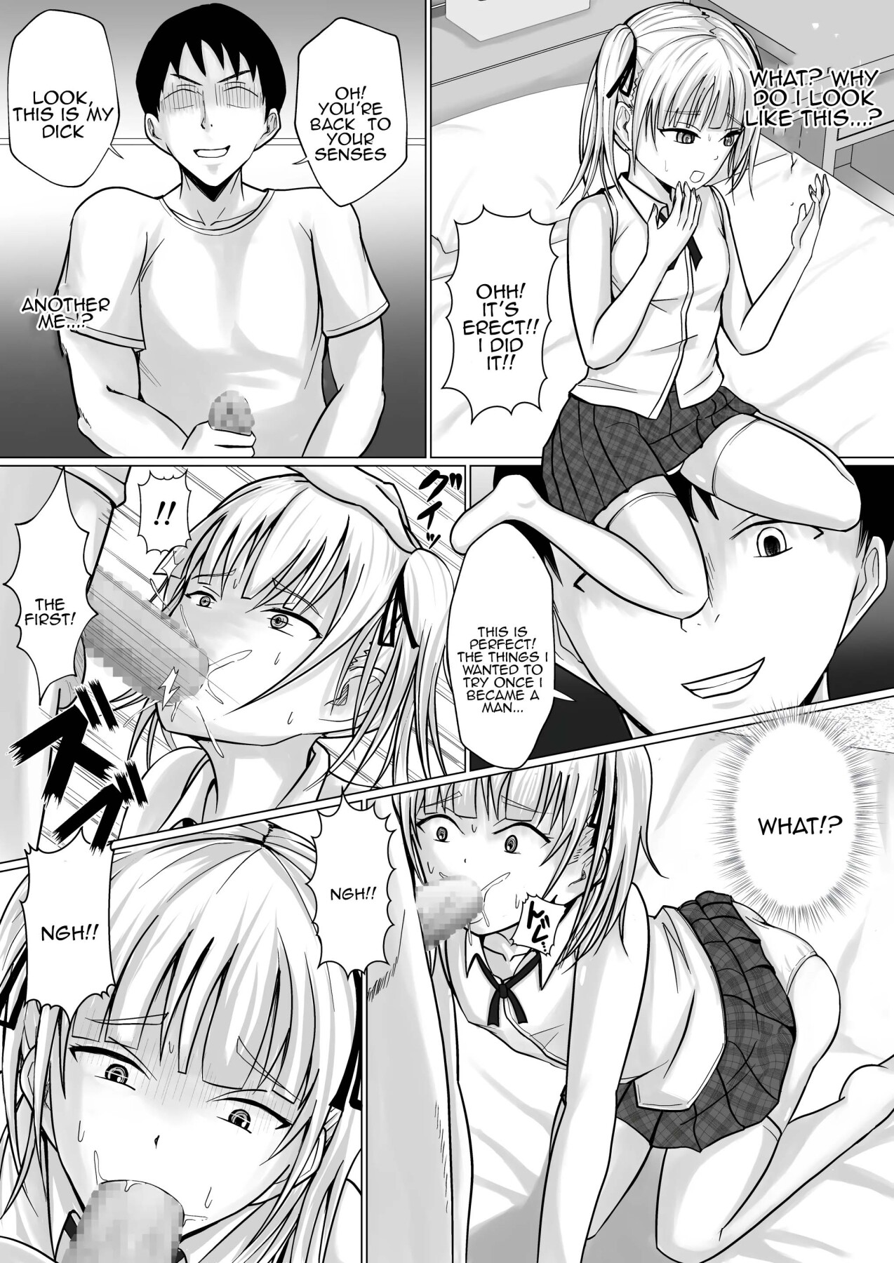Hentai Manga Comic-I was replaced by a cheeky girl...-Read-10